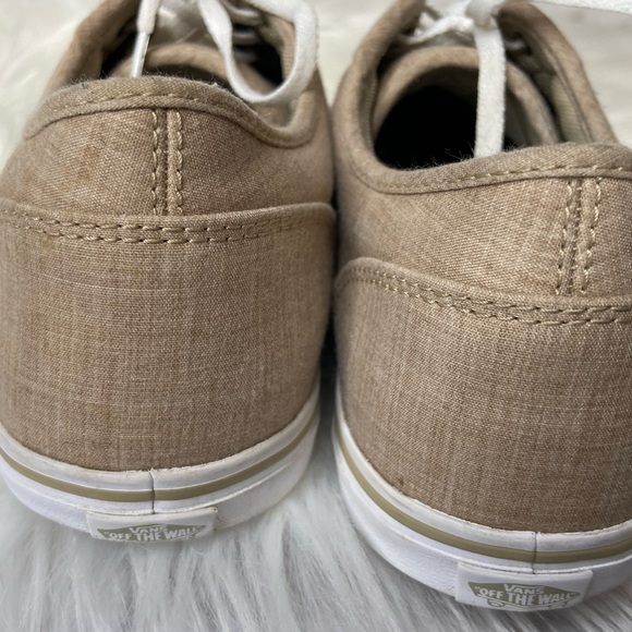 Vans Shoes Womens Natural Burlap Vans Tennis Shoes Vans Shoes Womens Natural Burlap Vans Tennis Shoes
